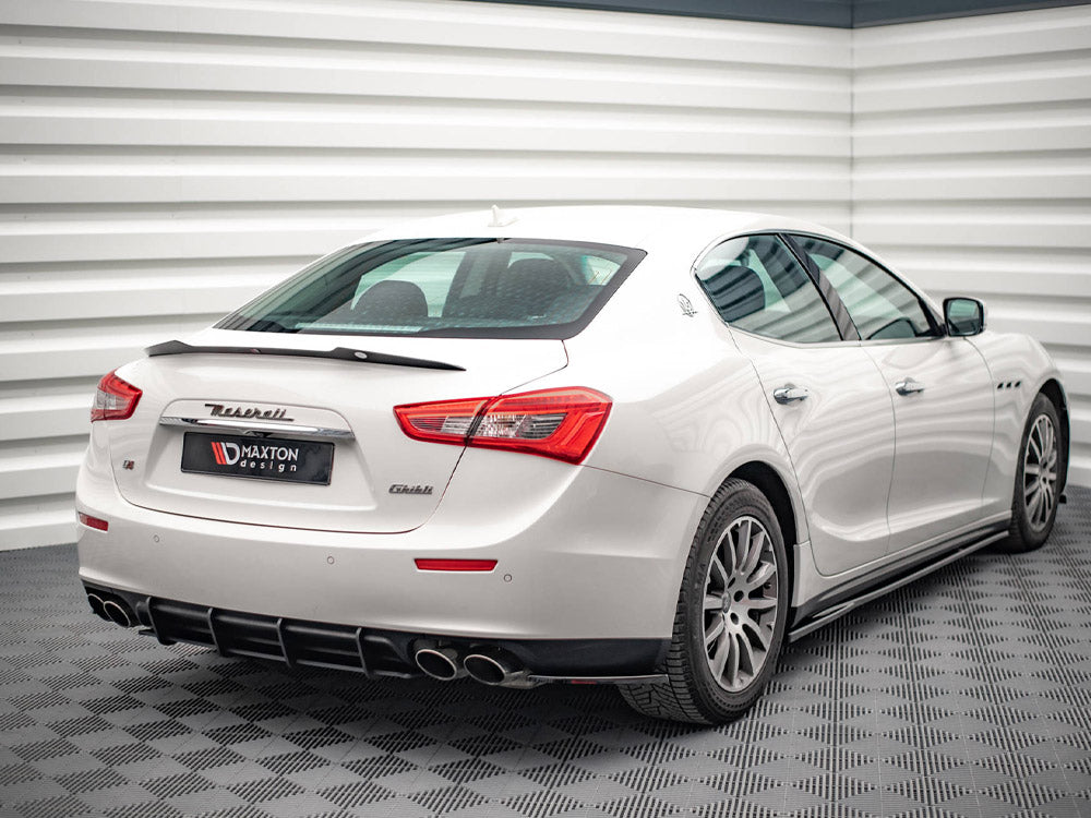 Rear Side Splitters Maserati Ghibli MK3 (2013-2017) - Wayside Performance 