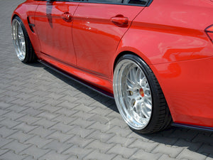 Maxton Design Side Skirts Diffusers V.1 Bmw M3 F80 (2014-18) - Wayside Performance 