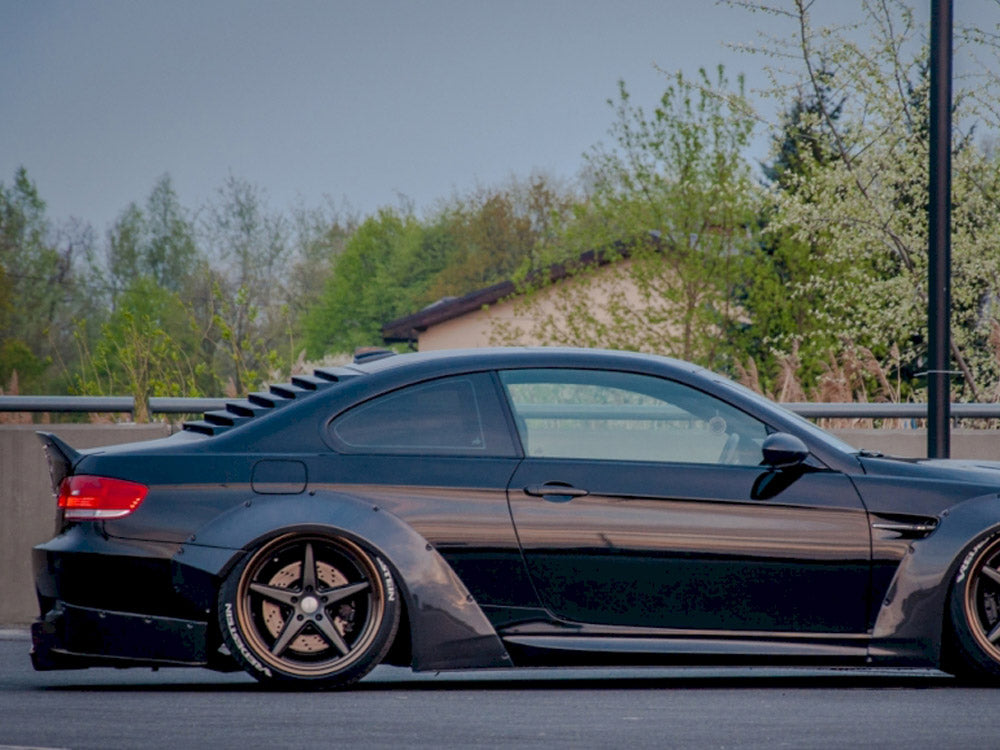Bmw M3 E92 Rear Window Louver - Wayside Performance 