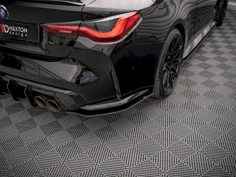 Maxton Design Street Pro Rear Side Splitters Bmw M4 G82 (2021-) - Wayside Performance 