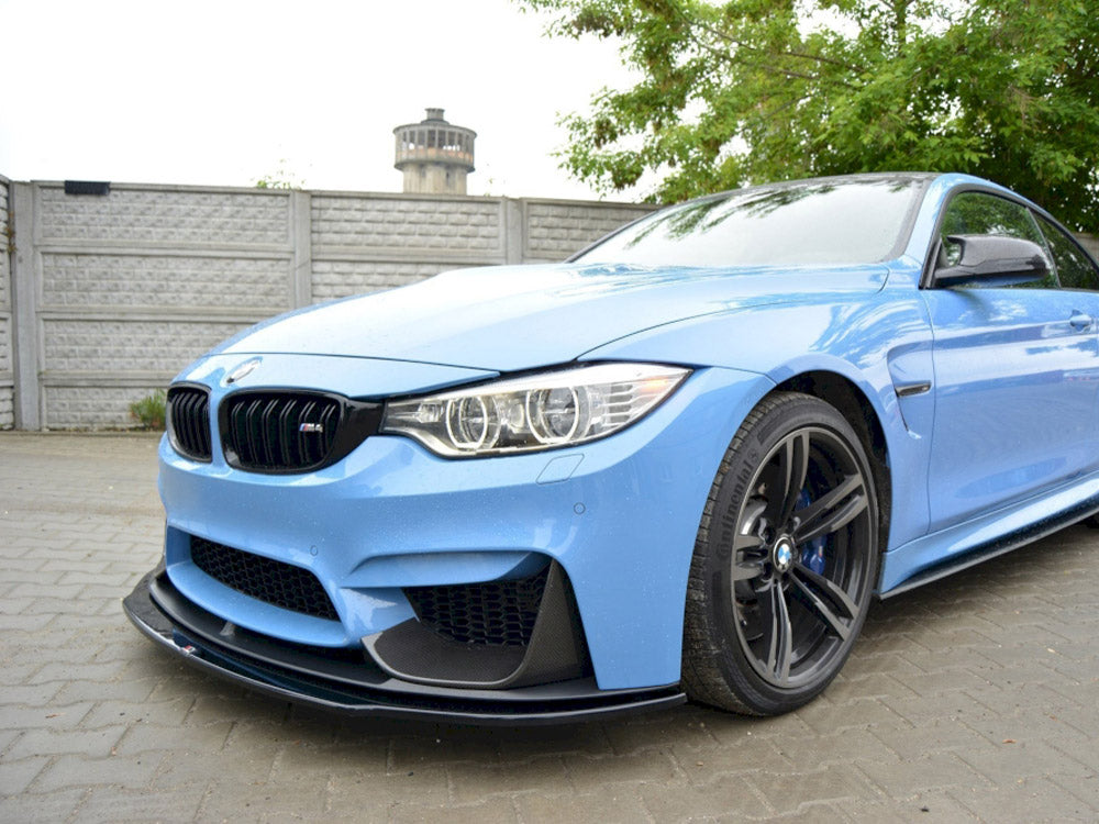 Maxton Design Front Splitter Bmw M4 F82 M-performance (2014-20) - Wayside Performance 