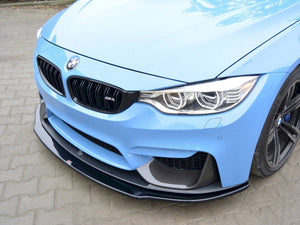 Maxton Design Front Splitter Bmw M4 F82 M-performance (2014-20) - Wayside Performance 