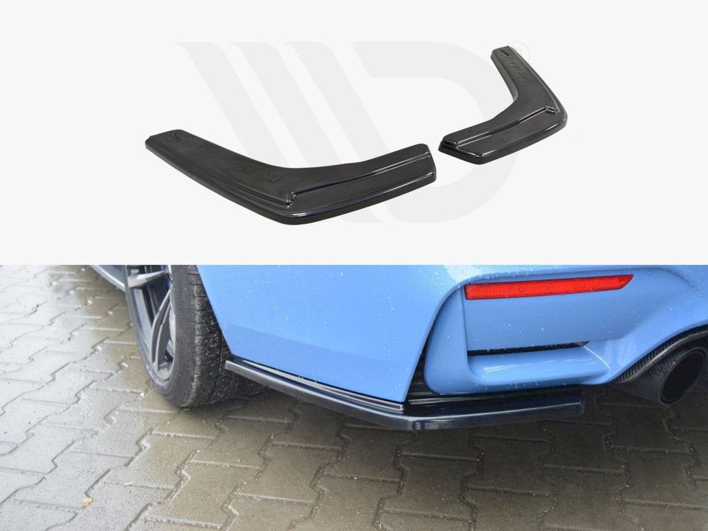 Maxton Design Rear Side Splitters V.1 Bmw M4 F82 - Wayside Performance 