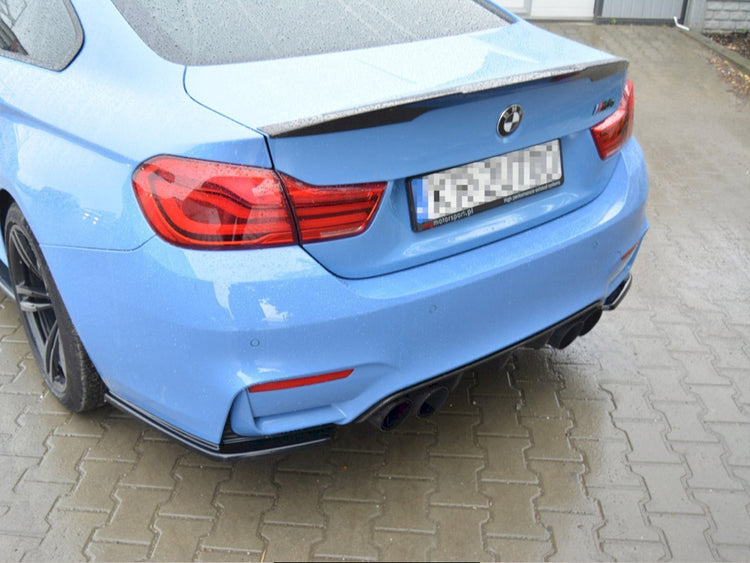 Maxton Design Rear Side Splitters V.1 Bmw M4 F82 - Wayside Performance 