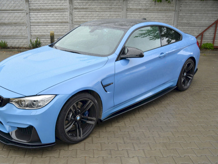Maxton Design Side Skirts Diffusers V.1 Bmw M4 F82 - Wayside Performance 
