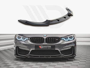 Maxton Design Front Splitter Bmw M4 F82 (2014-) - Wayside Performance 