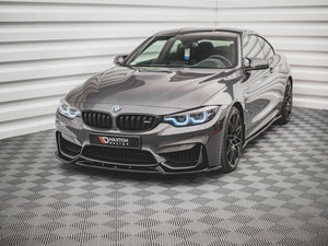 Maxton Design Front Splitter Bmw M4 F82 (2014-) - Wayside Performance 