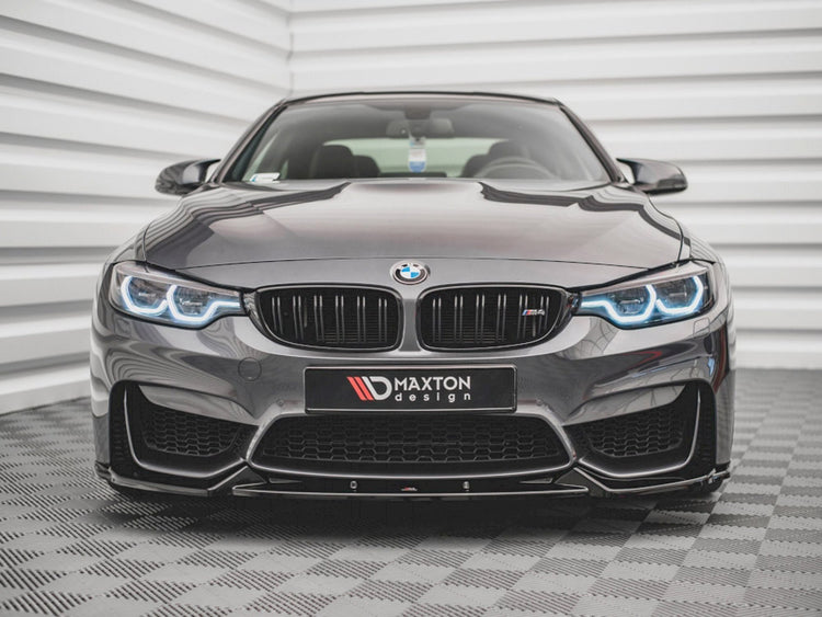 Maxton Design Front Splitter Bmw M4 F82 (2014-) - Wayside Performance 