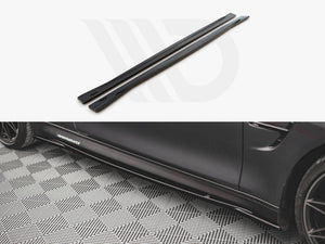 Maxton Design Side Skirts Diffusers Bmw M4 F82 - Wayside Performance 
