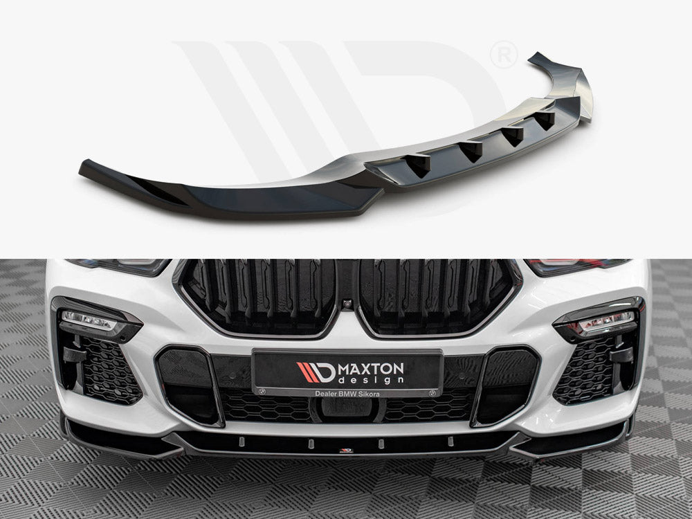Front Splitter V.1 BMW X6 M-Pack G06 - Wayside Performance 