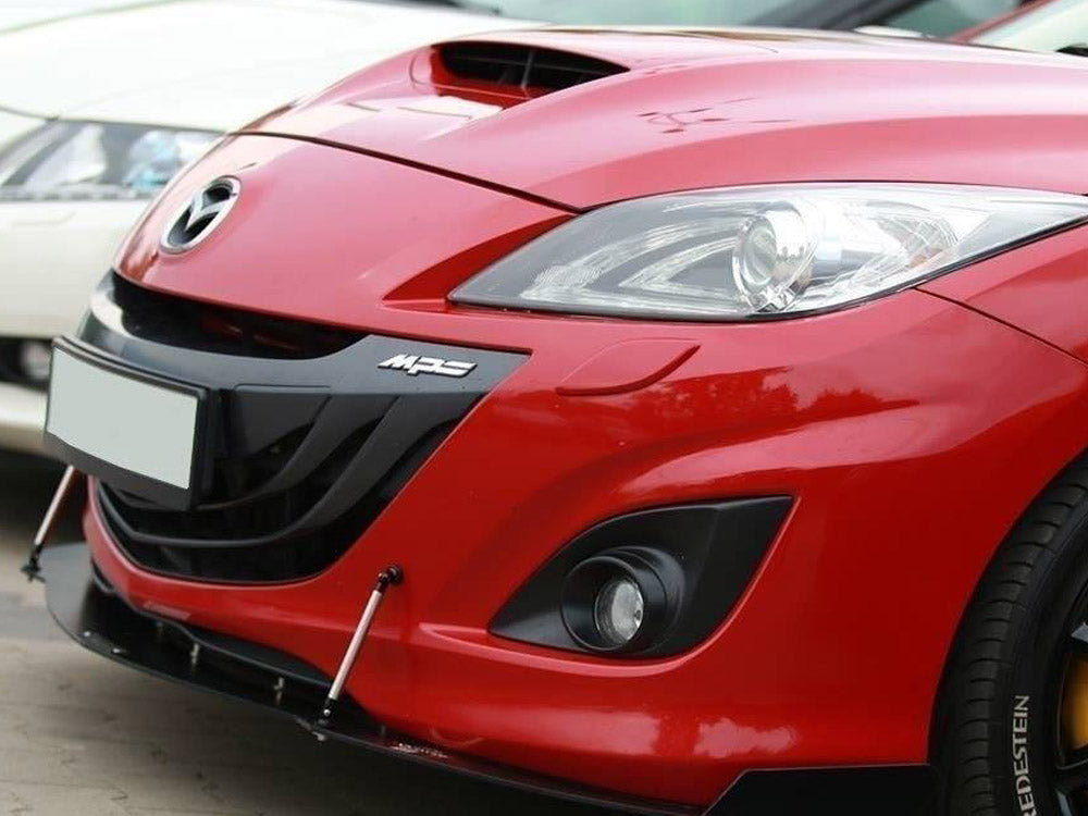 Front Racing Splitter Mazda 3 Mk2 MPS - Wayside Performance 