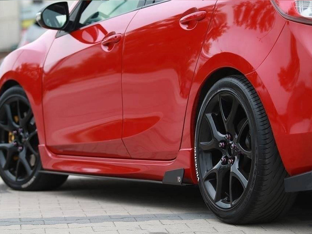 Racing Side Skirts Diffusers Mazda 3 MK2 MPS - Wayside Performance 