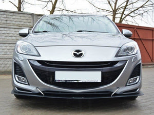 Front Racing Splitter Mazda 3 MK2 Sport (Preface) - Wayside Performance 