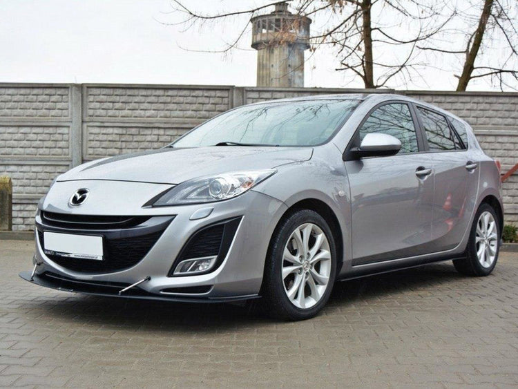 Front Racing Splitter Mazda 3 MK2 Sport (Preface) - Wayside Performance 