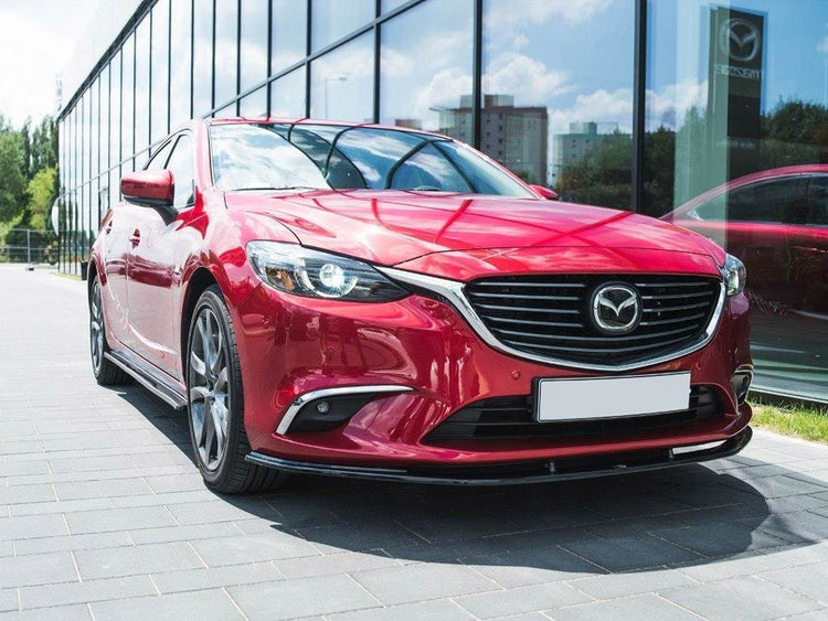 Front Splitter V.1 Mazda 6 GJ (MK3) Facelift (2014- 2017) - Wayside Performance 
