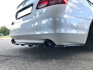 Central Rear Splitter (Vertical Bars) Lexus GS 300 Mk3 Facelift - Wayside Performance 