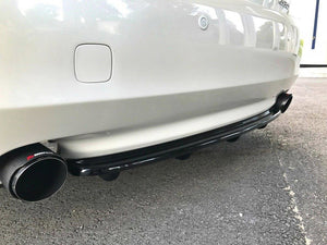Central Rear Splitter (Vertical Bars) Lexus GS 300 Mk3 Facelift - Wayside Performance 