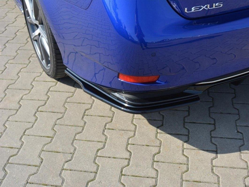 Rear Side Splitters Lexus GS Mk4 Facelift H - Wayside Performance 