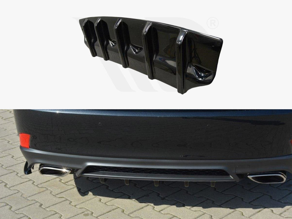 Rear Valance Lexus IS Mk3 Facelift T - Wayside Performance 