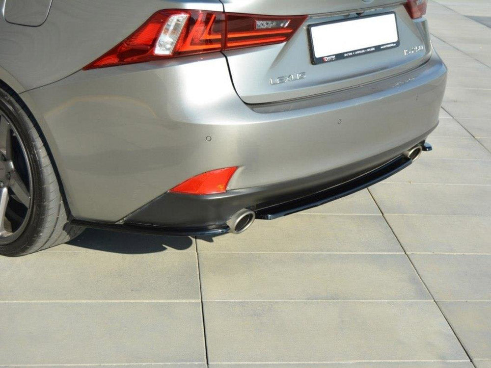 Central Rear Splitter Lexus IS Mk3 T - Wayside Performance 