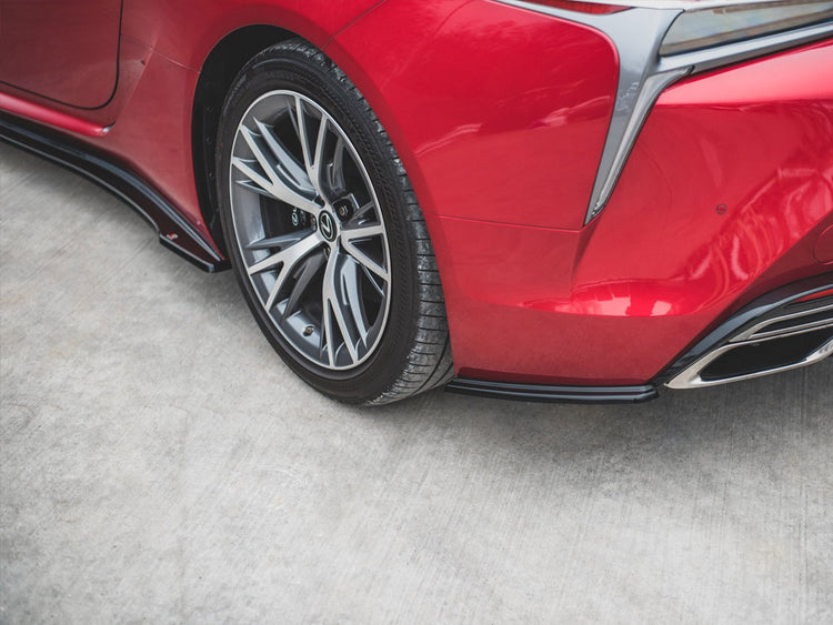 Rear Side Splitters Lexus LC 500 (2017-) - Wayside Performance 