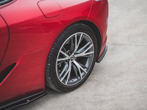 Rear Side Splitters Lexus LC 500 (2017-) - Wayside Performance 