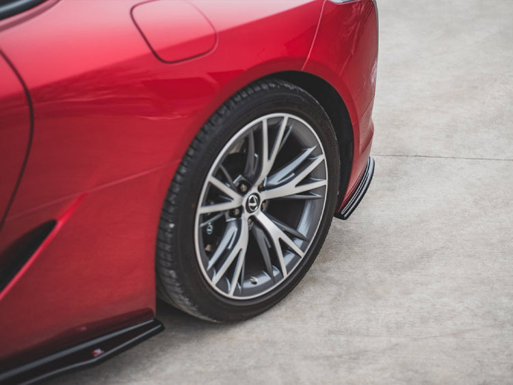 Rear Side Splitters Lexus LC 500 (2017-) - Wayside Performance 