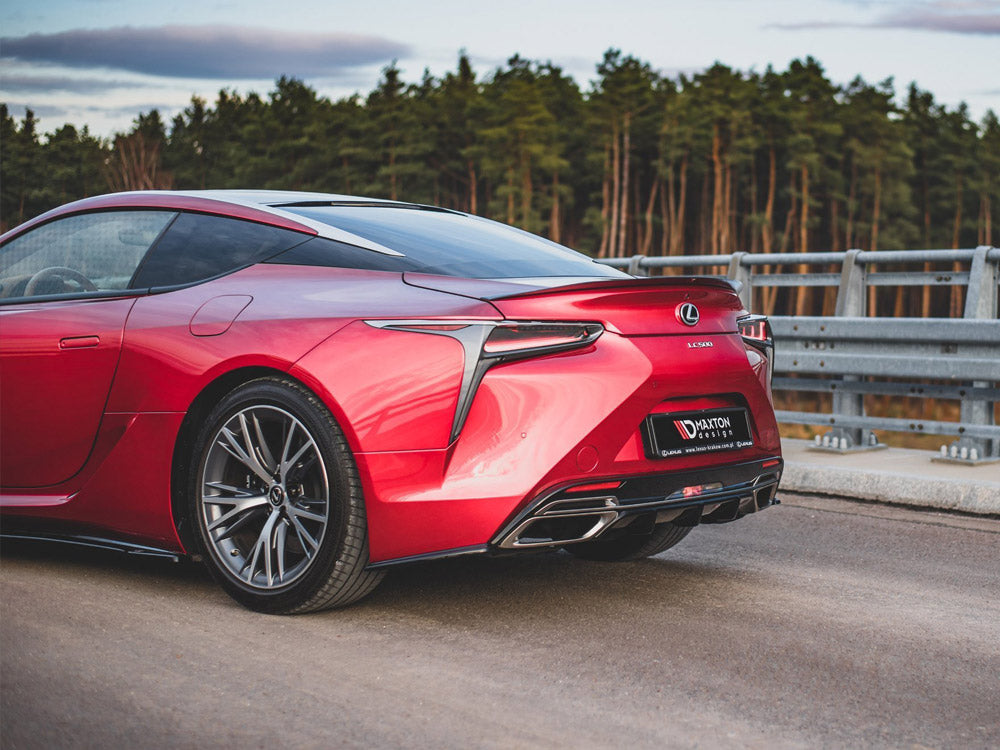 Rear Side Splitters Lexus LC 500 (2017-) - Wayside Performance 