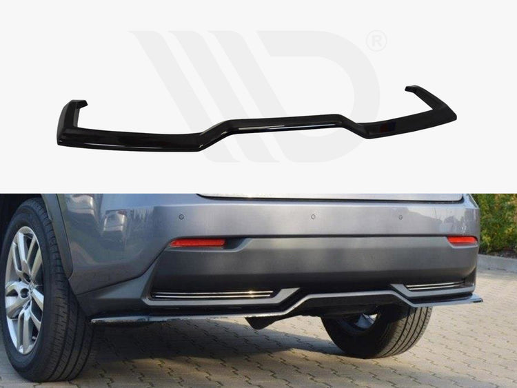 Central Rear Splitter Lexus NX MK1 H (Without Vertical Bars) (2014-2017) - Wayside Performance 