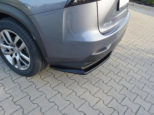 Central Rear Splitter Lexus NX MK1 H (Without Vertical Bars) (2014-2017) - Wayside Performance 