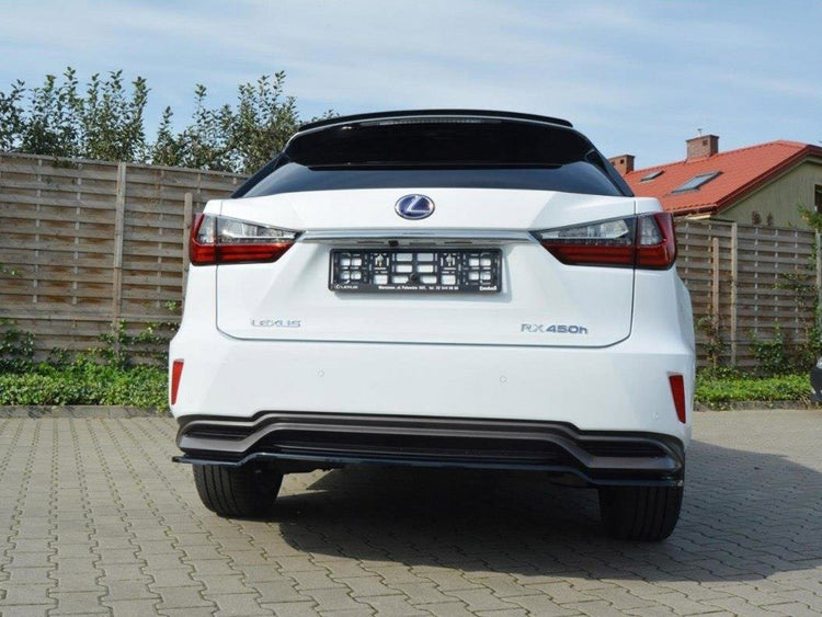 Central Rear Splitter Lexus RX MK4 H (Without Vertical Bars) - Wayside Performance 