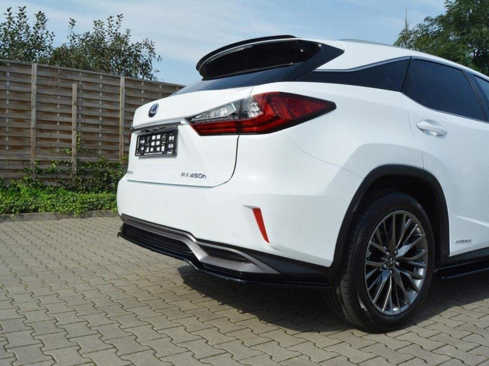 Central Rear Splitter Lexus RX MK4 H (Without Vertical Bars) - Wayside Performance 