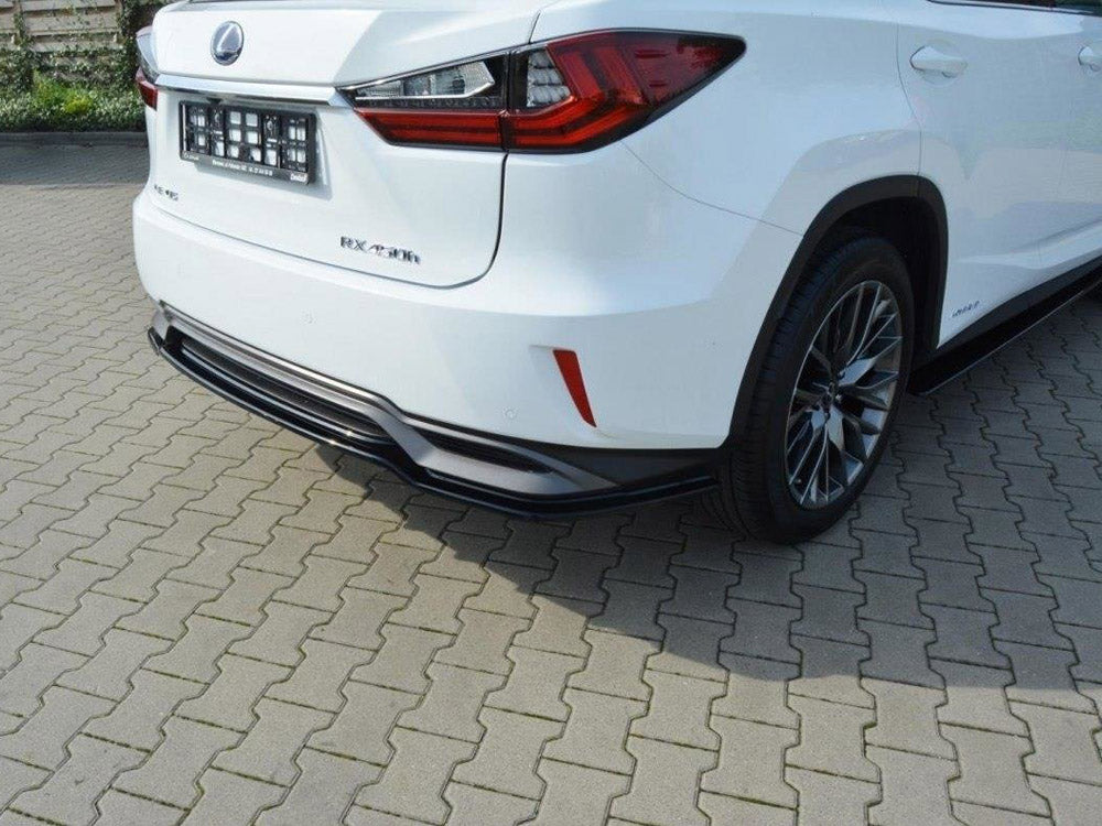 Central Rear Splitter Lexus RX MK4 H (Without Vertical Bars) - Wayside Performance 
