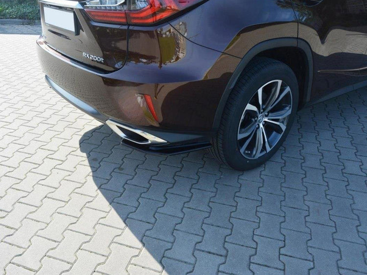 Rear Side Splitters Lexus RX MK4 T - Wayside Performance 