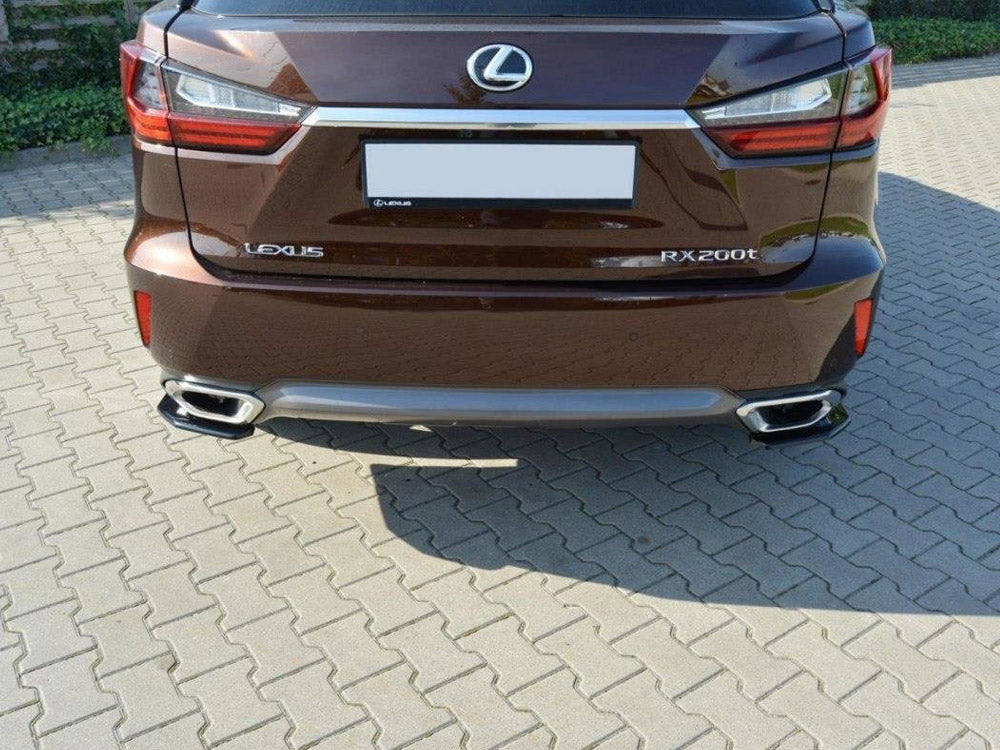 Rear Side Splitters Lexus RX MK4 T - Wayside Performance 
