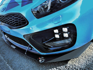 Front Racing Splitter KIA Cee'd GT MK2 (2013-2018) - Wayside Performance 