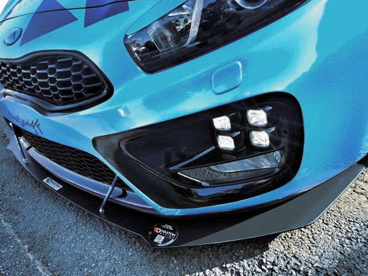 Front Racing Splitter KIA Cee'd GT MK2 (2013-2018) - Wayside Performance 