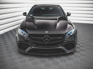 Front Splitter V.3 Mercedes E63 AMG Estate / Sedan S213 / W213 - Wayside Performance 