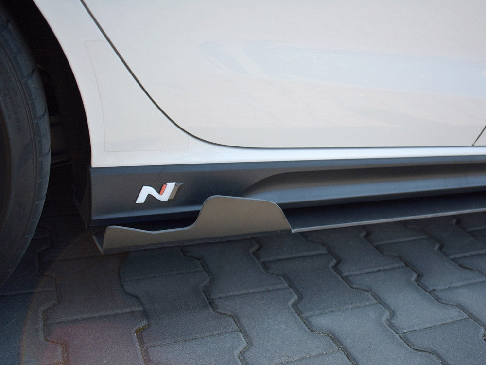Racing Side Skirts Diffusers Hyundai I30 MK3 N (2017-2020) - Wayside Performance 