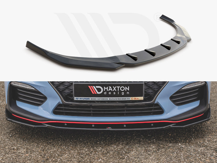 Front Splitter V.4 Hyundai I30 N MK3 Hatchback/ Fastback (2017-2020) - Wayside Performance 