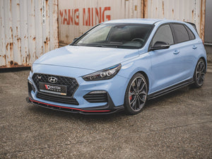 Front Splitter V.4 Hyundai I30 N MK3 Hatchback/ Fastback (2017-2020) - Wayside Performance 