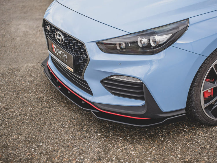 Front Splitter V.4 Hyundai I30 N MK3 Hatchback/ Fastback (2017-2020) - Wayside Performance 