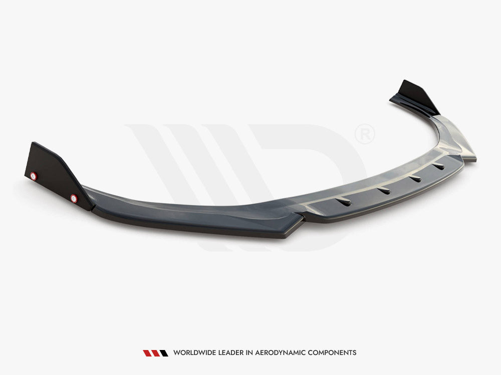 Front Splitter V.6 + Flaps Hyundai I30 N Mk3 Hatchback / Fastback - Wayside Performance 