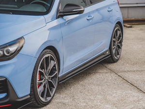 Street PRO Side Skirts Diffusers V.1 Hyundai I30 N Mk3 / Mk3 FL Hatchback / Fastback - Wayside Performance 
