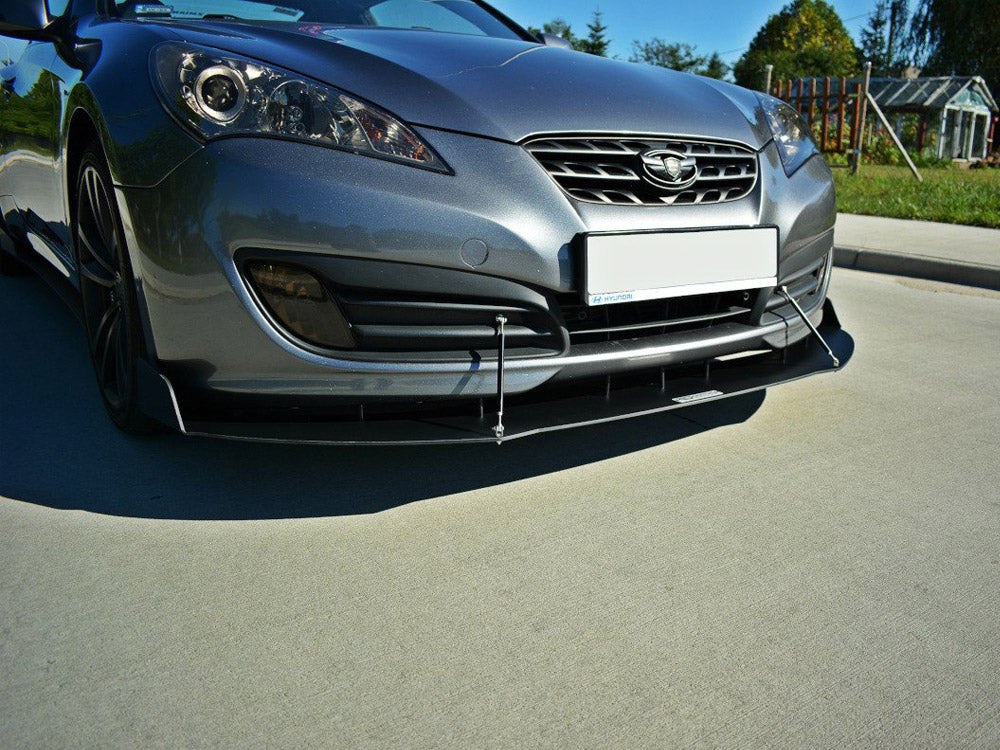Front Racing Splitter Hyundai Genesis MK1 Coupe  (2009-2012) - Wayside Performance 