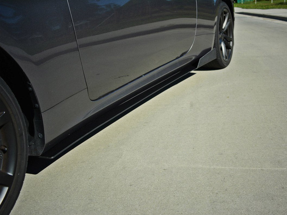 Racing Side Skirts Diffusers Hyundai Genesis MK1 Coupe  (2009-2012) - Wayside Performance 