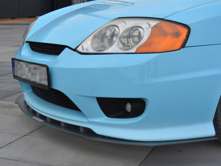 Front Racing Splitter Hyundai Tiburon (Coupe) MK2 Facelift (2005-2008) - Wayside Performance 
