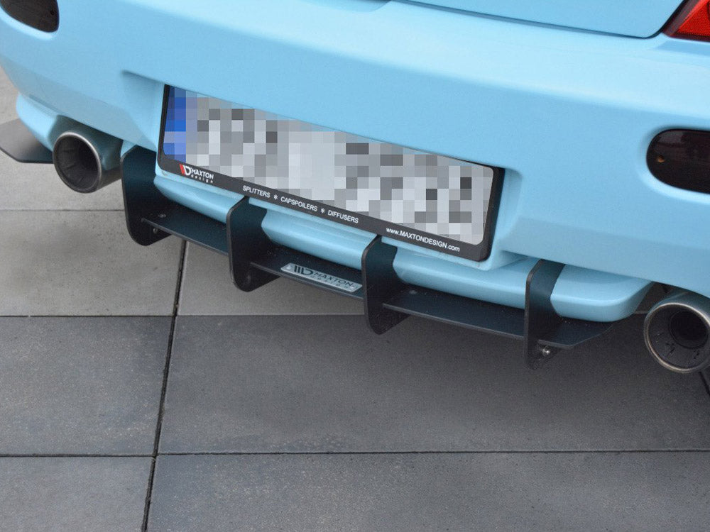 Rear Diffuser Hyundai Tiburon (Coupe) MK2 Facelift (2005-2008) - Wayside Performance 