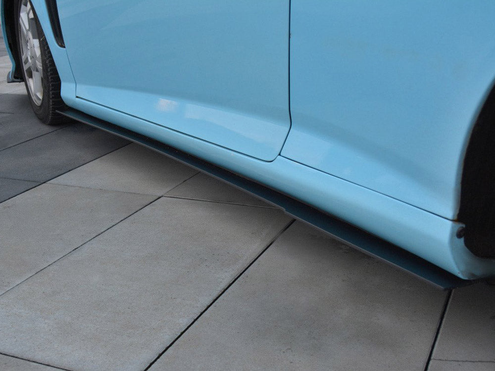 Racing Side Skirts Diffusers Hyundai Tiburon (Coupe) MK2 Facelift (2005-2008) - Wayside Performance 