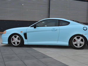 Racing Side Skirts Diffusers Hyundai Tiburon (Coupe) MK2 Facelift (2005-2008) - Wayside Performance 